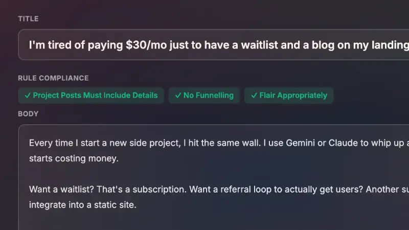Content Studio with Rule Compliance
